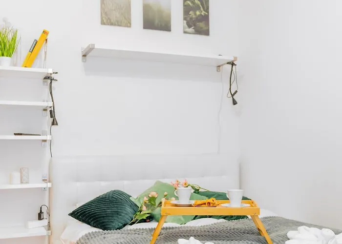 Huculska - Balcony, Workspace - By Rentujemy Apartment Krakow